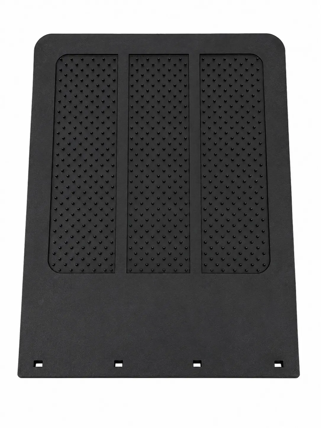 Denco 1/2" Super Heavy Duty Spiked Semi-Truck Mud Flaps - 24" x 30" - 1 Pair - Rubber