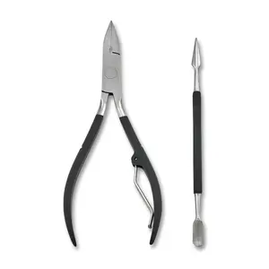 Japonesque Soft Touch Toenail Clipper & Cuticle Pusher Japonesque Soft Touch Toenail Clipper & Cuticle Pusher