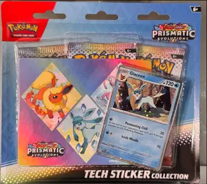 Prismatic Evolutions Tech Sticker Collection