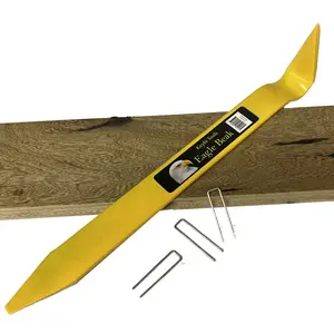 Keyfit Tools Eagle Beak Hardwood Flooring Staple Remover Puller Tool Siding Puller for 16, 18 gage 2" Fence Staples Compatible with Bostitch & All Brands of Installation Construction Nailers