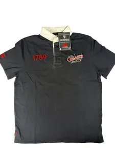 Guinness Canterbury Black Rugby Polo Shirt