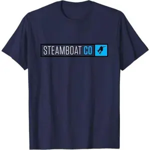 Steamboat Springs Colorado Snowboard Box Type T-Shirt
