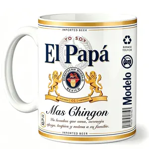 El Papa Más Chingón Mug – Spanish Father's Day Gift for Papá, Funny Ceramic Coffee Cup for Mexican Dad regalos para el d
