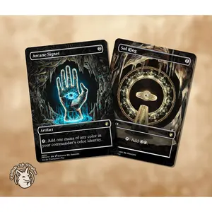 Sol Ring & Arcane Signet | Proxy Cards