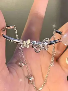 Elegant Butterfly Bracelet Bangle, Adjustable Size, Women's Fashion Jewelry, Perfect Gift for Special Occasions, Unique Stylish Accessory