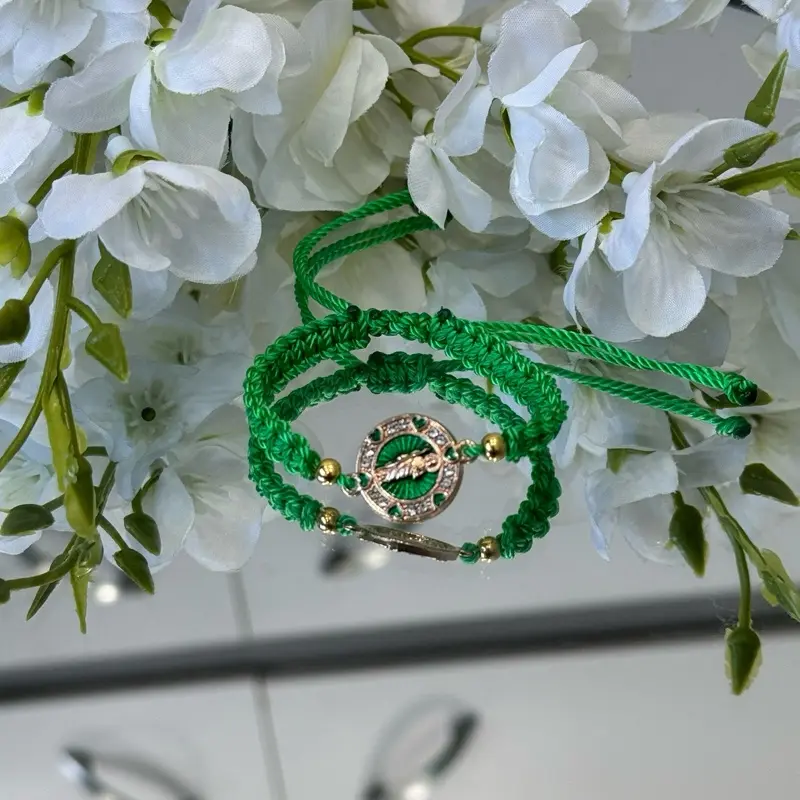 Newborn/toddler San judas medallion bracelet