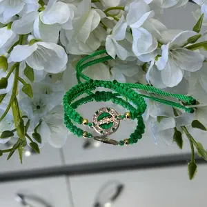 Newborn/toddler San judas medallion bracelet