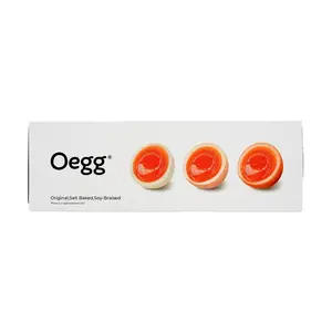 0EGG Instant Marinated Soft-Boiled Eggs, 7-Count (210g) - Savory Soy Sauce Flavor, Perfect for Nutritious Breakfast & Snacks