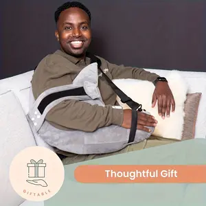 Rotator Cuff Post Shoulder Surgery Pillow with Pocket, Essential Support for Recovery & Comfort, Ideal for Rest After Surgery