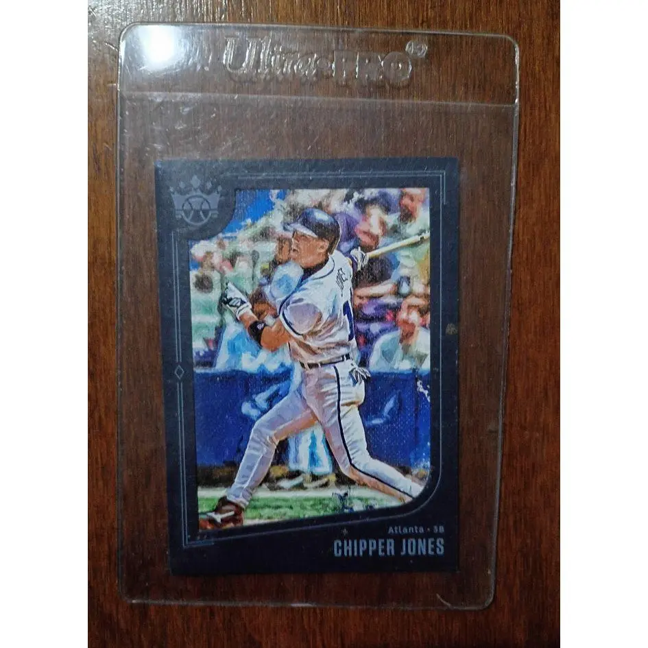 Panini 2019 Diamond Kings Chipper Jones Baseball Trading Card Atlanta Braves #38