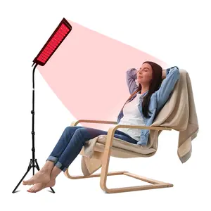 Skin Repair & Muscle Relax Red Infrared Light Therapy Device 660nm 850nm Near Infrared Red Light Therapy Panel for Face & Body，Daily Home Skincare & Recovery