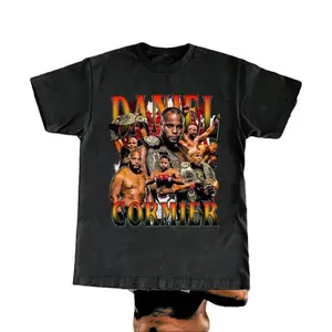 Daniel Cormier T Shirt High Quality Print - Fan Fighter Shirt, Fashion Cotton, Full Colors, Full Sizes, For Men, For Women