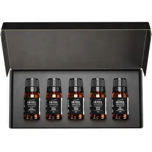 AirScent Hotel Diffuser Oil  Set - Pure Luxury 5  Hotel Scents - 10 mL, 0.34 fl oz  Oil Set - Four Seasons, Hilton Signature and Other Luxury Hotel Scents