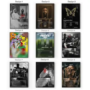 [Sale Up To 40%] Fetty Wap Album Posters, New Jersey Trap Rap Wall Art, 2010s Hip Hop Aesthetic Decor, Modern Album Cover Artwork, Music Room Decor, Gift for Fans