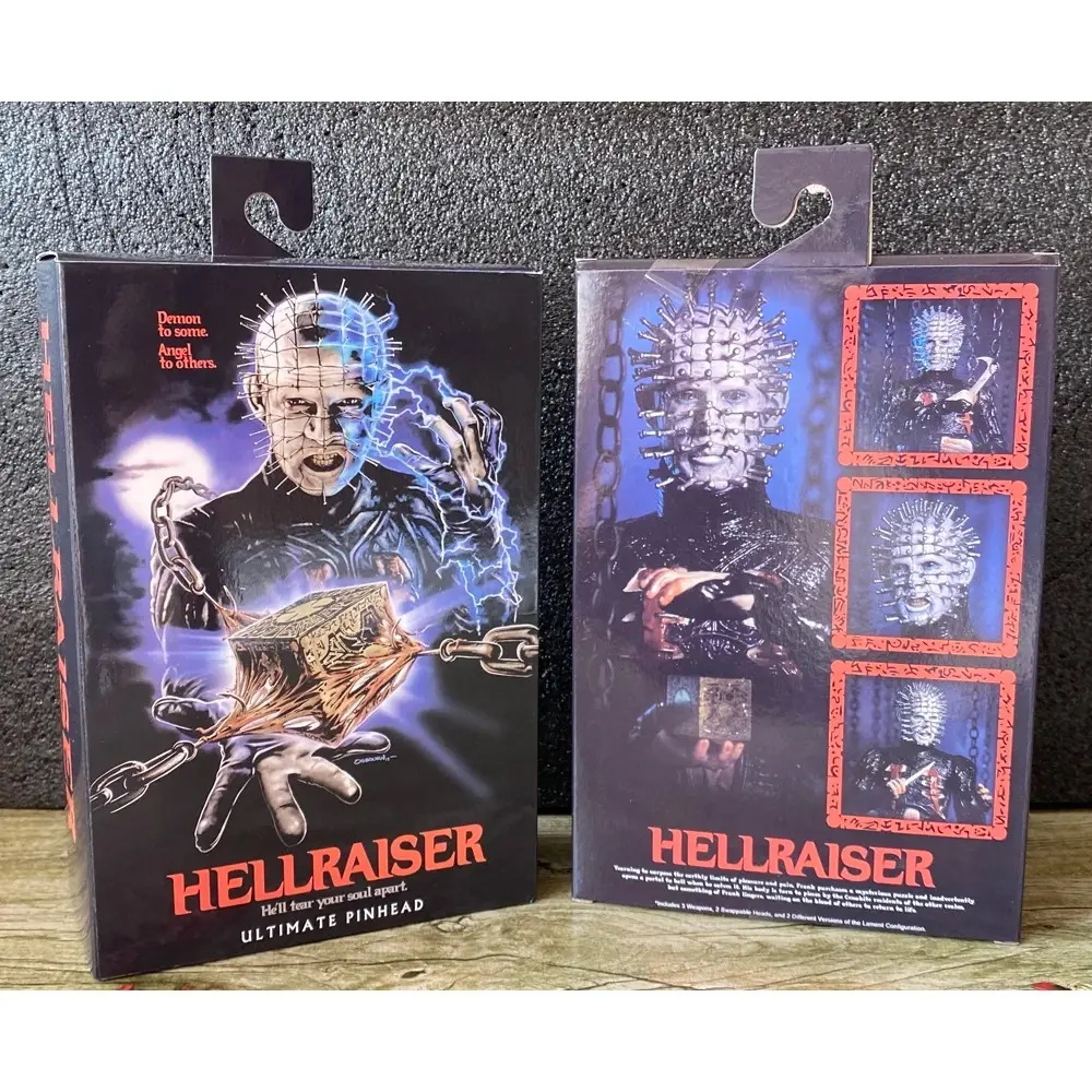 7" Hellraiser Action Figure He'll Tear Your Soul Apart Ultimate Pinhead Model Collection Toy Gifts