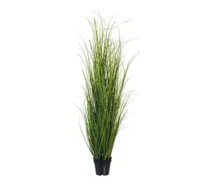 Vickerman 60" Green Tufted Hairgrass Potted UV