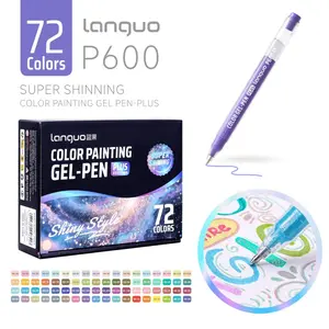 72 Color Flash Effect Drawing Pens, 1.0mm Bullet Tip, Large Capacity Glitter Markers, High Quality Stackable Ink, Ideal for Cardstock, Journals, Art Projects