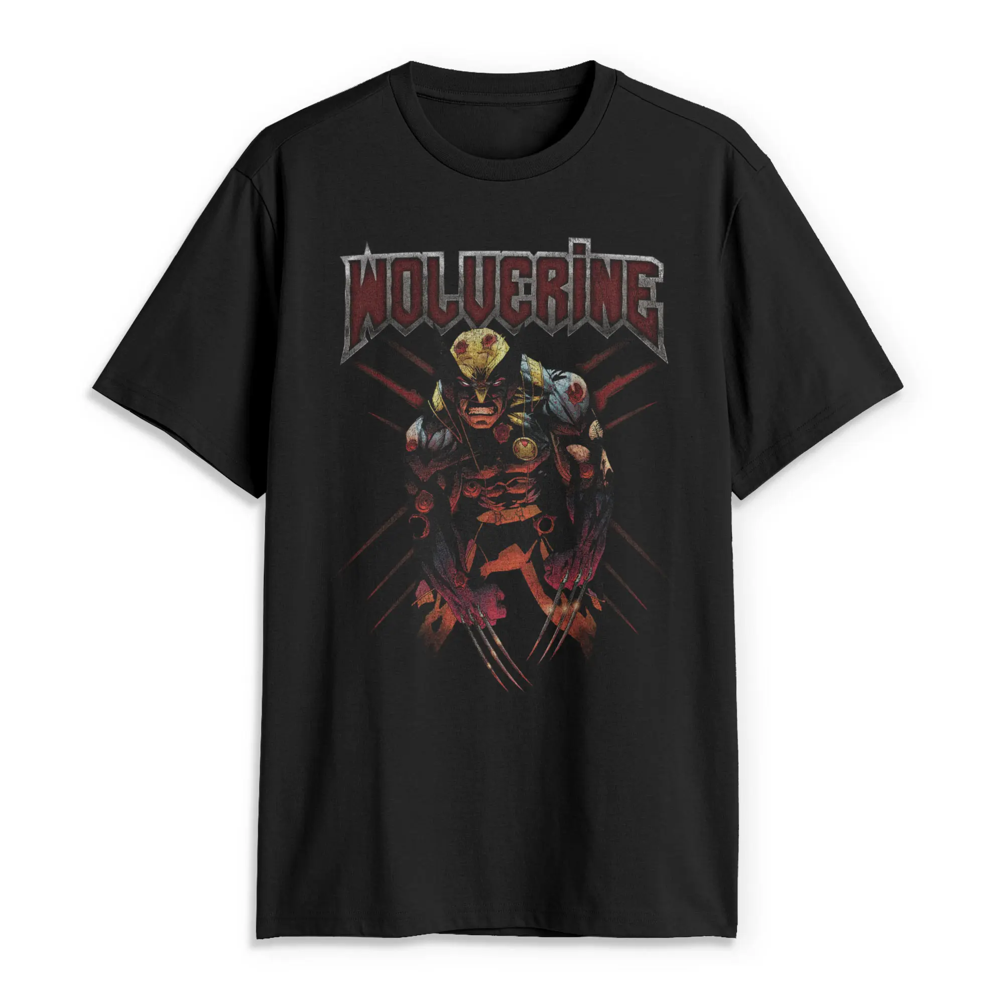 Men's Marvel X-Men Wolverine Scratch T-Shirt