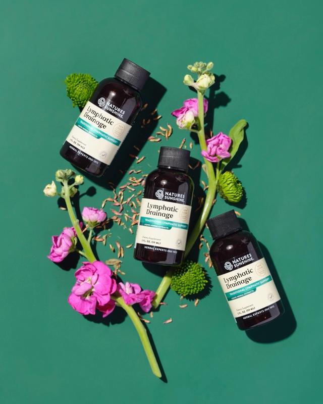 Nature's Sunshine Lymphatic Drainage Support Supplement - Herbal Extracts for Detoxification, Reduces Puffiness & Bloating, Supports Energy & Skin Health - Healthcare, Natural, Fitness Dietary Edible