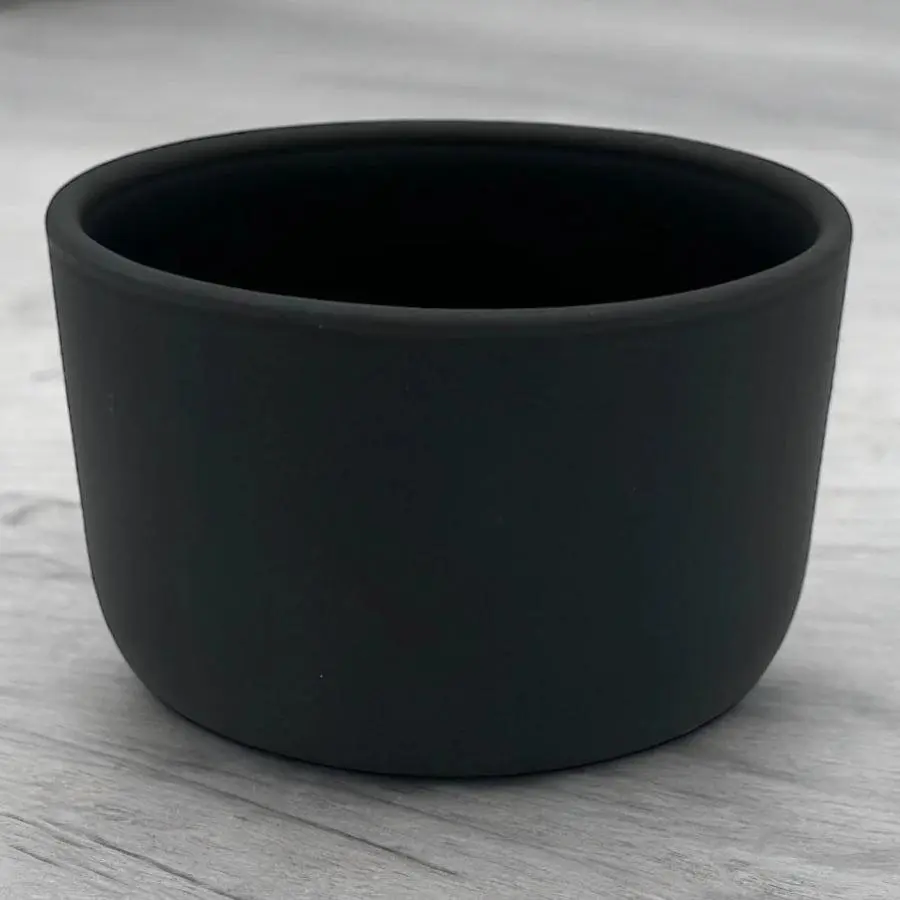 Cashmere Creamy Fragrance Candle - Black Solera 3-Wick Ceramic Jar, 16 oz Durable Perfume Candle with Aroma for Home Decor