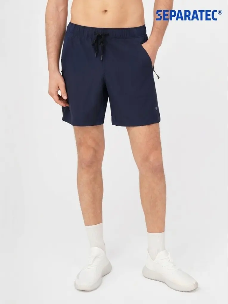 Separatec Men's Tropical 2-in-1 Running Shorts - Double-Layered, Flushfit, Lite, Well-Fitting, Zipper Men's Shorts with Single Pouch Mesh Liner, Zip Pocket, 1 Pack, Double-Layered Men's Shorts