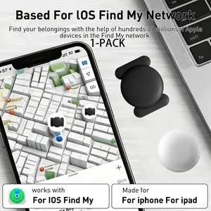 1pc Vehicle Tracker with Magnetic Case, No Monthly Fee, iOS Only, Rechargeable Battery, for Cars, Bikes, Motorcycles, Backpacks, Luggage