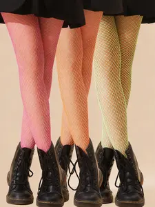 Sexy Fashion Fine Mesh Fishnet Stockings, Colors, High Waist Fitted Design, All Seasons Wear, Women's Clothing