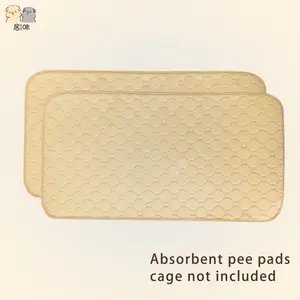 Small Pet Urine Absorbent Pad, Super Absorbent Dutch Pig Dwarf Rabbit Urine Pad, Anti-Slip Bottom Waterproof Mat