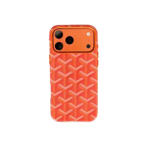 Suitable for iPhone 17 Pro Max leather phone case, magnetic suction, full protection anti-drop cover for iPhone 16, 13