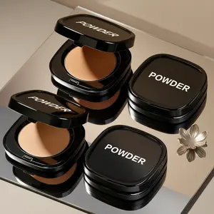 Waterproof Matte Makeup Mirror Pressed Powder Private Label Compact Pressed Powder Lightweight Silky
