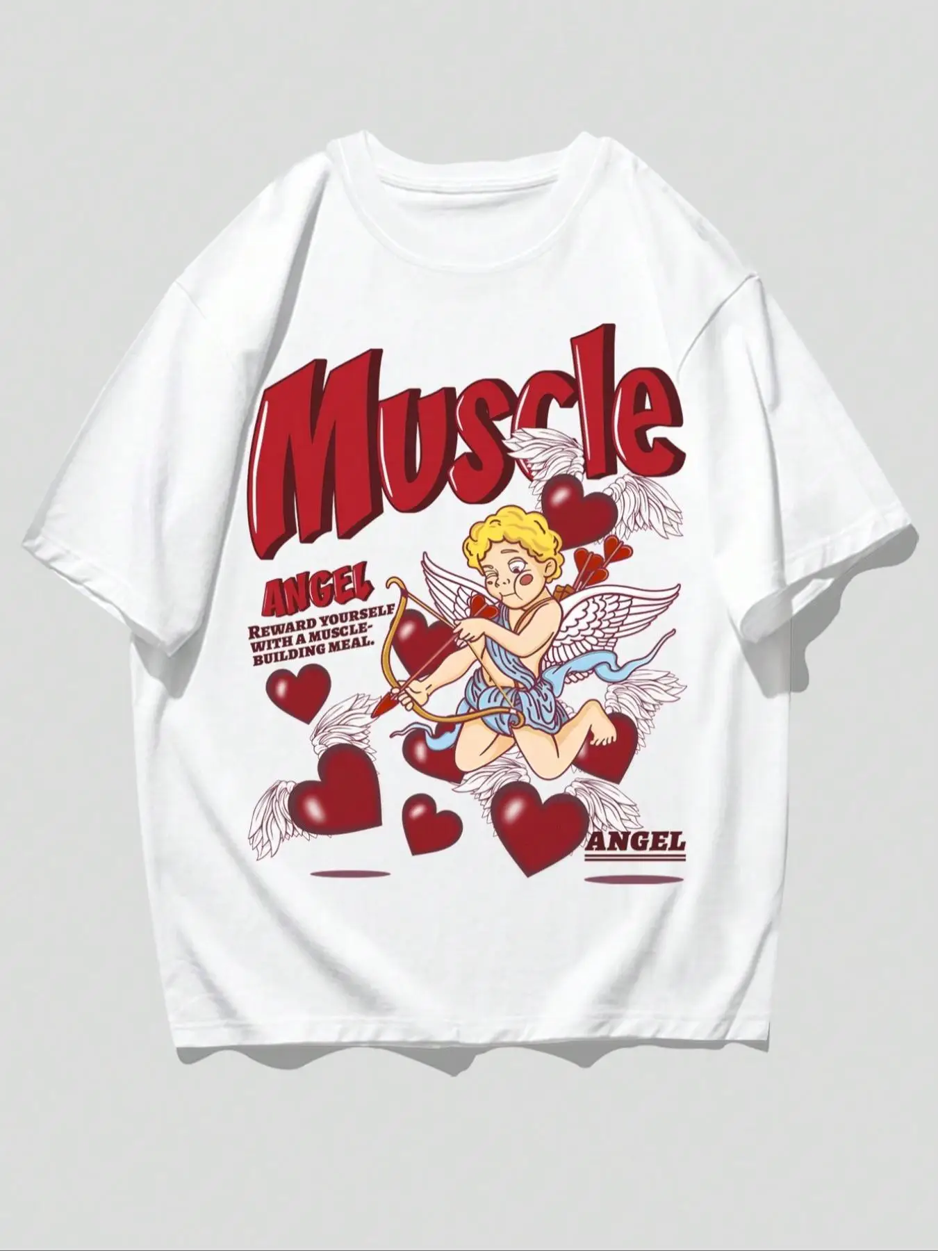 Men's Graphic Round Neck Tee, Summer Clothes Casual Street Regular Fit Short Sleeve T-shirt For Summer, Men's Top For Daily Wear