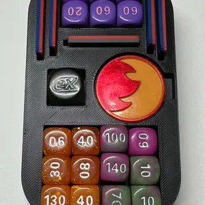 Pokémon Mini Tin Accessories Insert (12mm Dice)