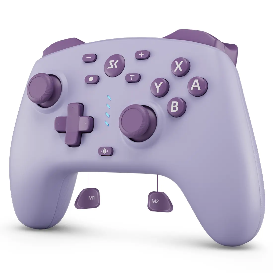 Wirelesscontroller for Switch Controller with Hall Effect Triggers & Joysticks/Wake-Up Function, Wireless for Switch (2/OLED/Lite), 2.4G+BT Multi-Platform for PC, Steam Deck, Luna, iOS/Android/macOS, Tablets, Yellow