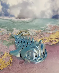 Mitch the Anglerfish Keychain