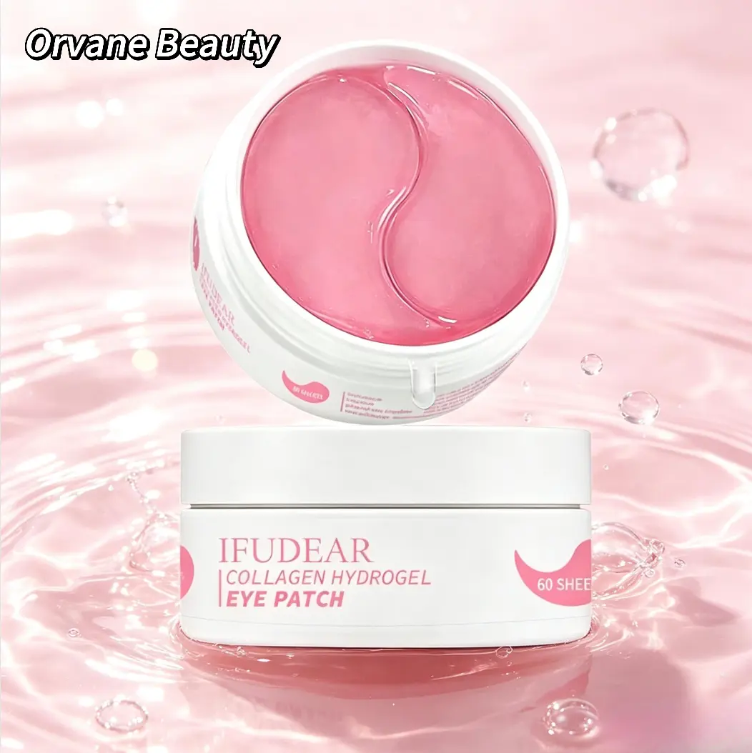 [IFUDEAR Official] Korean Collagen Eye Patches 60Ct | Cooling Under Eye Mask — Depuffs Tired Puffy Eyes in 10 Mins | Morning Rescue Self-Care Ritual | Glass Skin Korean Skincare