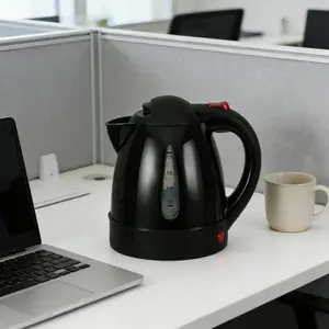 Stainless steel 304 electric kettle / PP (black) 24V 250W
