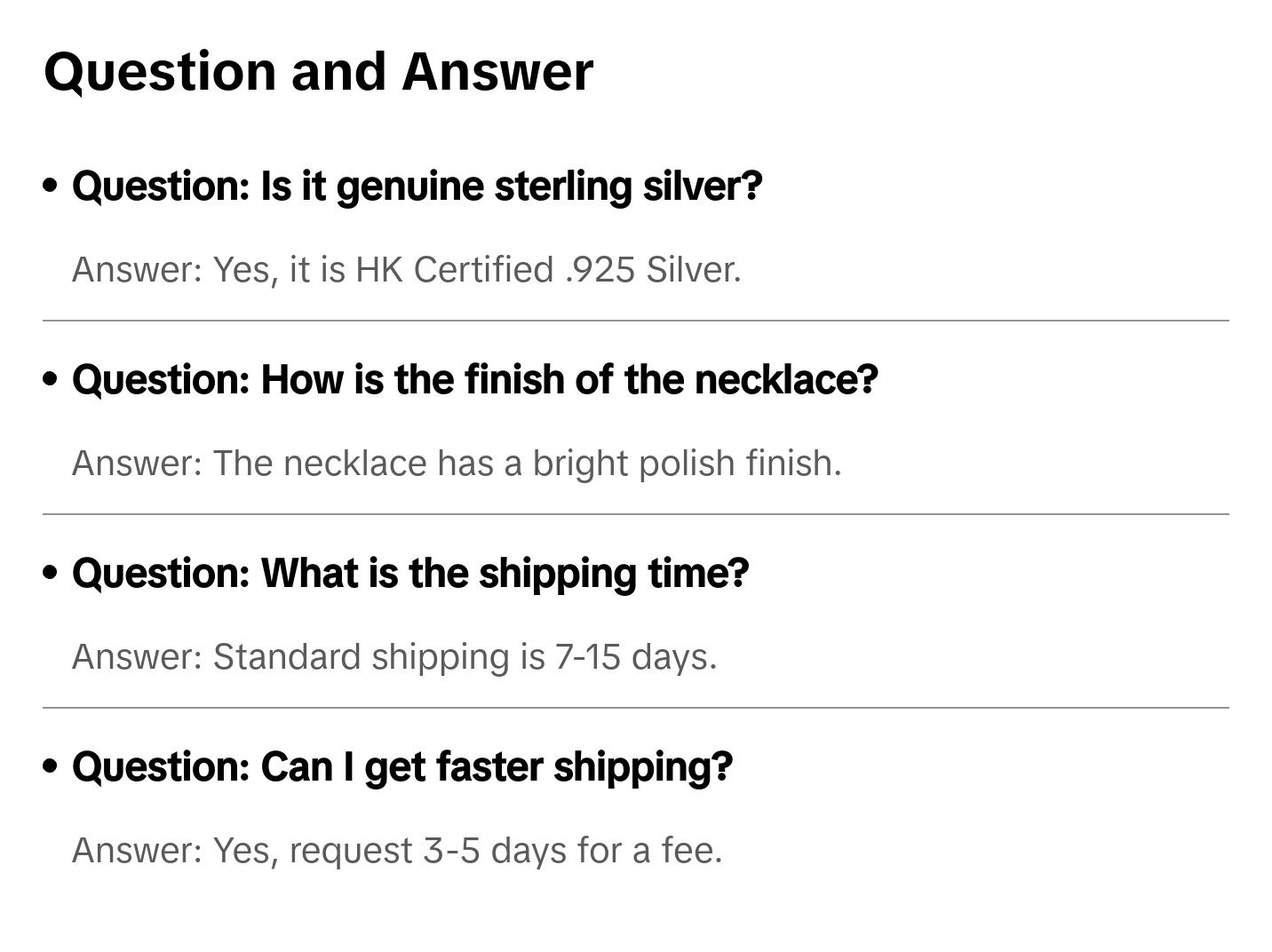 Love Key Sterling Silver Necklace