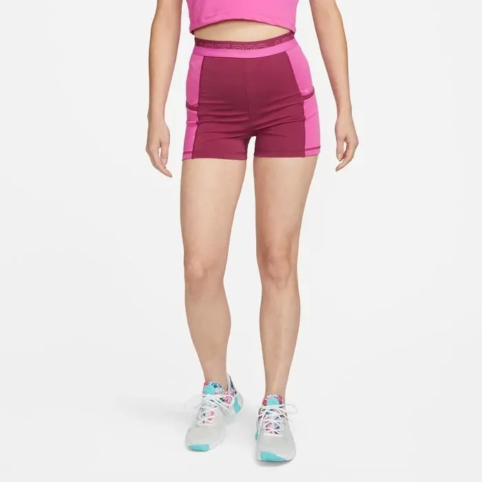 Womens Nike Training Pro Dri-Fit 3inch shorts purple