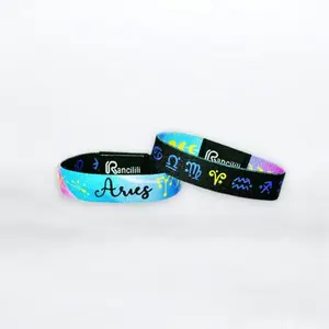Rancillili 12 Constellation NFC-Enabled Daily Horoscope Message Bracelet for Men & Women Elastic Waterproof 3 Days of Personalized Zodiac Messages Reversible Design Perfect Gift for Christmas Birthdays & Special Occasions