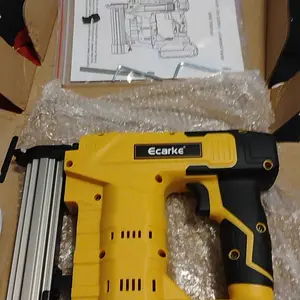 Cordless 18GA  5/8 to 1-1/4 Inch Brad Nailer Compatible with Dewalt 20V, 【Battery NOT Included】, 2 Mode 18 Gauge Nail Gun with 1000 Nials for Wood Carpentry, Brushless Tool Tool Kit Home