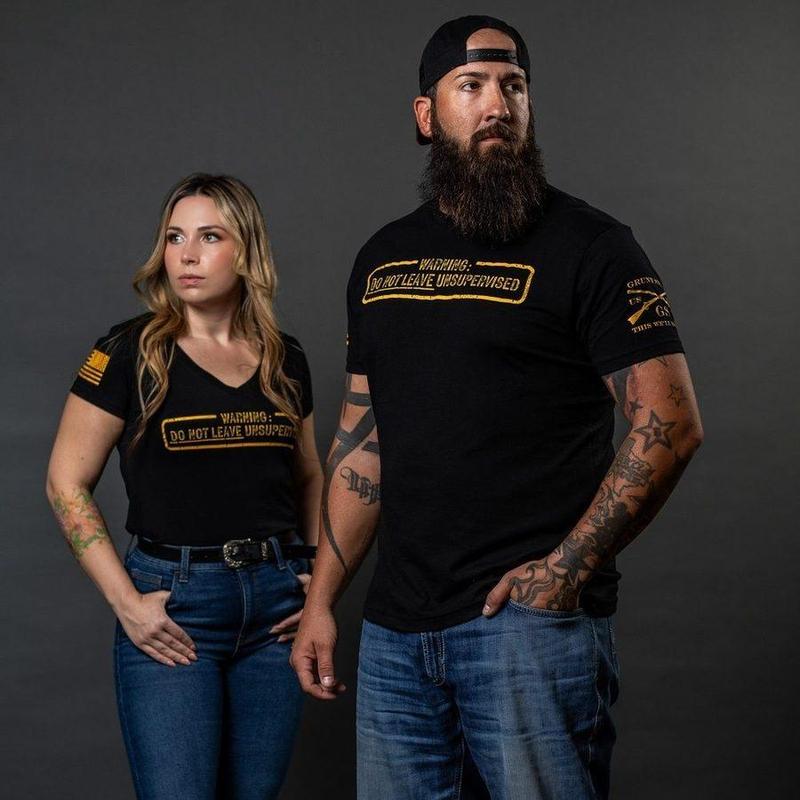 Women's Needs Supervision V-Neck T-Shirt - Black