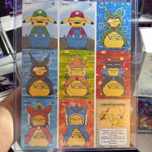 Pokemon pokederp uncut sheet