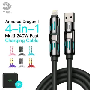 4-in-1  phone charger