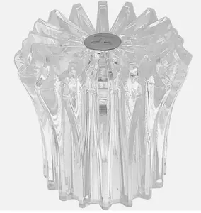 Marquis Tub and Shower 1 Piece Faucet Knob P-P Replacement Handles with 3 Piece Clear Design