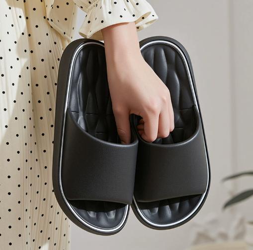 These massage slides feel like walking on clouds! Comfortable Flexible Slippers