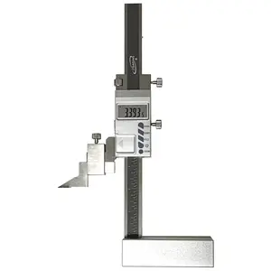 iGaging Digital Mini Height Gauge - 0-6 in Range, Equipped with Scriber, for Tools & Hardware Hand Measuring Tasks