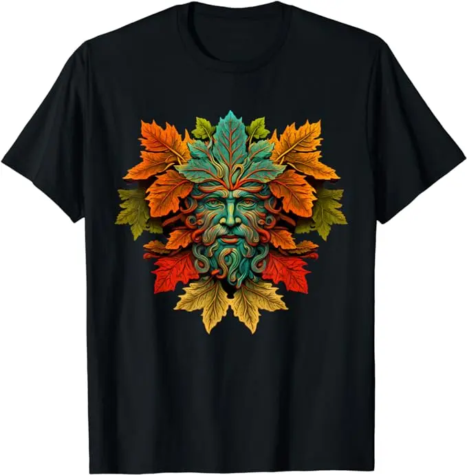 NEW LIMITED Celtic Green Mans Pagan Irish Mythologys Scottish Nature God T-Shirt Size S-3XL