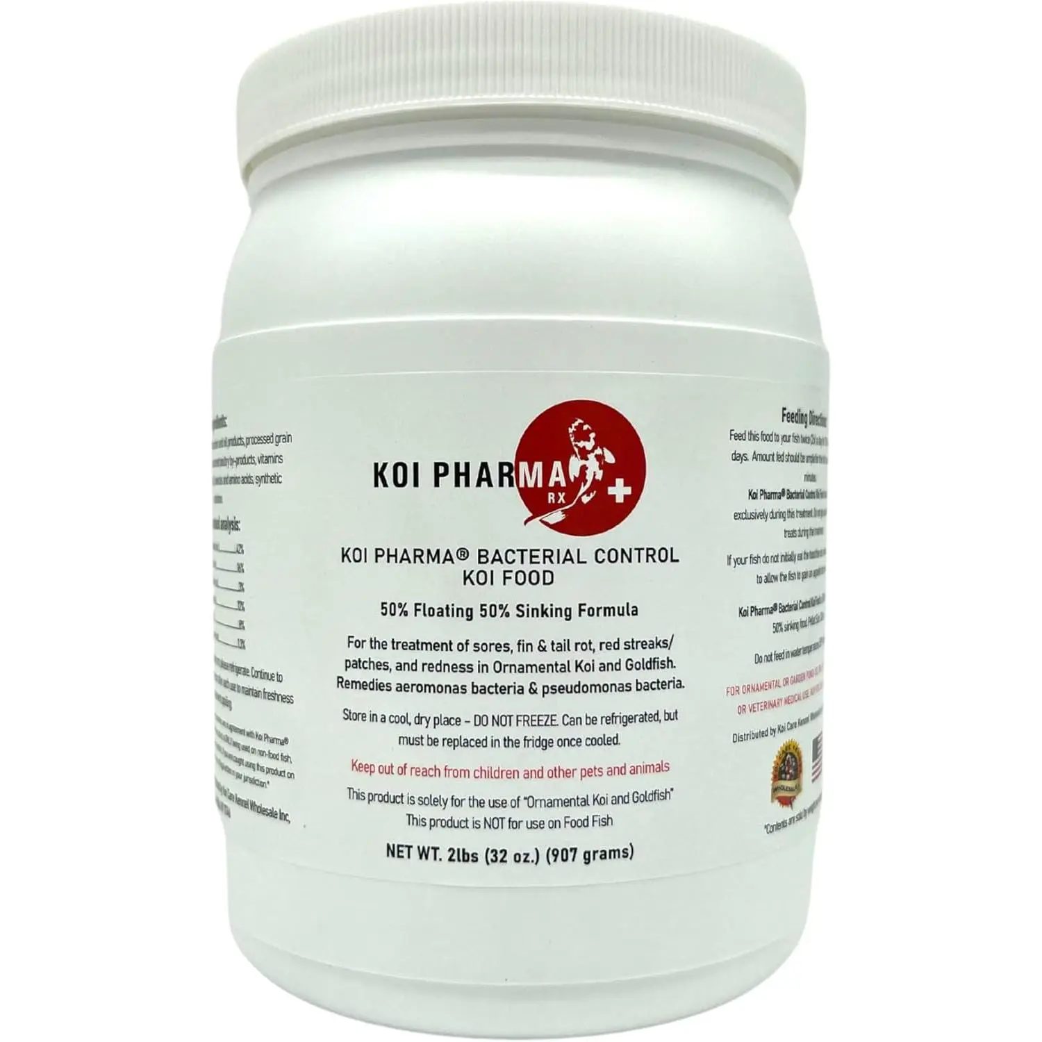 Bacterial Control Koi Food Bacterial Disease Neutralizer
