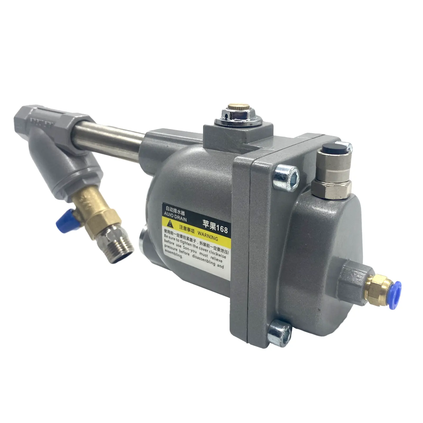 Air Compressor Auto Drain Valve G1/2'' 1.6Mpa Automatic Drainer for Air Storage Tank or Air Dryer