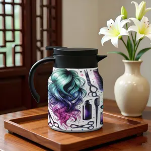 Double-Layer Insulated Coffee Pot with Filter, Stainless Steel Thermal Cup, Summer Winter Drinkware, Outdoor Travel Gift